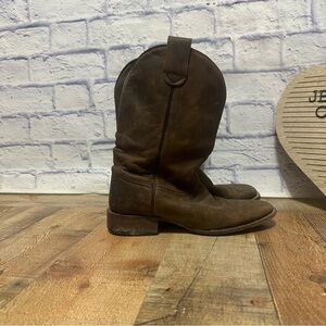 Roper Leather Sidewinder CCS Concealed Carry Western Boots Mens Size 9 EE